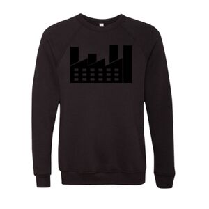 Unisex Sponge Fleece Raglan Crewneck Sweatshirt Thumbnail
