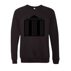 Unisex Sponge Fleece Raglan Crewneck Sweatshirt Thumbnail