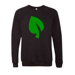 Unisex Sponge Fleece Raglan Crewneck Sweatshirt Thumbnail