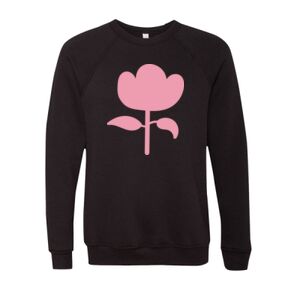Unisex Sponge Fleece Raglan Crewneck Sweatshirt Thumbnail