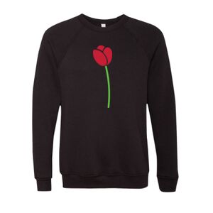 Unisex Sponge Fleece Raglan Crewneck Sweatshirt Thumbnail