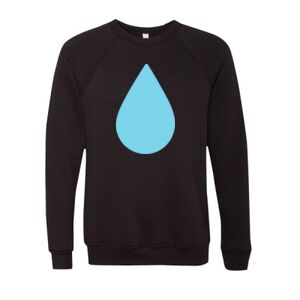 Unisex Sponge Fleece Raglan Crewneck Sweatshirt Thumbnail
