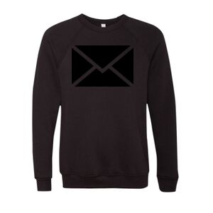 Unisex Sponge Fleece Raglan Crewneck Sweatshirt Thumbnail