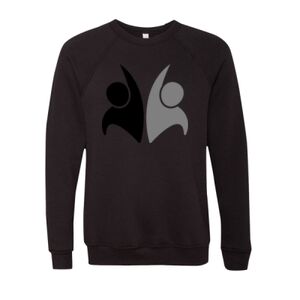 Unisex Sponge Fleece Raglan Crewneck Sweatshirt Thumbnail