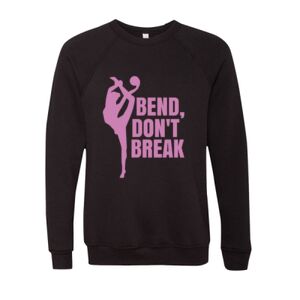 Unisex Sponge Fleece Raglan Crewneck Sweatshirt Thumbnail