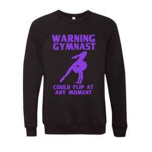 Unisex Sponge Fleece Raglan Crewneck Sweatshirt Thumbnail