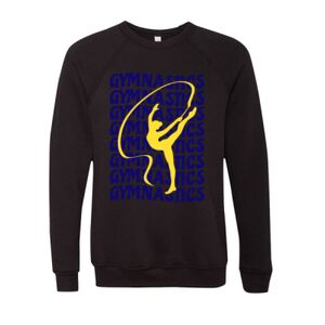 Unisex Sponge Fleece Raglan Crewneck Sweatshirt Thumbnail