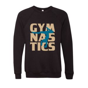 Unisex Sponge Fleece Raglan Crewneck Sweatshirt Thumbnail