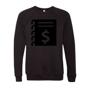 Unisex Sponge Fleece Raglan Crewneck Sweatshirt Thumbnail