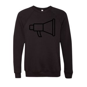 Unisex Sponge Fleece Raglan Crewneck Sweatshirt Thumbnail