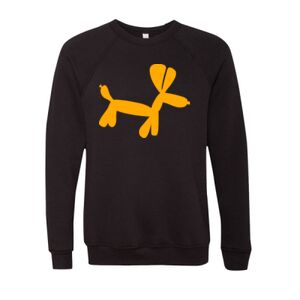 Unisex Sponge Fleece Raglan Crewneck Sweatshirt Thumbnail