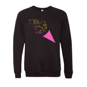 Unisex Sponge Fleece Raglan Crewneck Sweatshirt Thumbnail