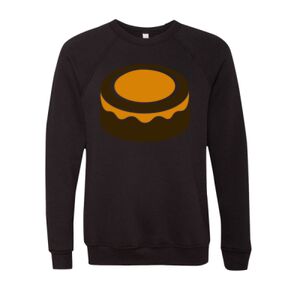 Unisex Sponge Fleece Raglan Crewneck Sweatshirt Thumbnail