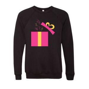Unisex Sponge Fleece Raglan Crewneck Sweatshirt Thumbnail