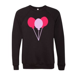 Unisex Sponge Fleece Raglan Crewneck Sweatshirt Thumbnail