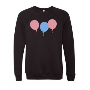 Unisex Sponge Fleece Raglan Crewneck Sweatshirt Thumbnail