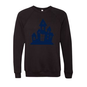 Unisex Sponge Fleece Raglan Crewneck Sweatshirt Thumbnail