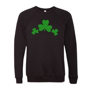 Unisex Sponge Fleece Raglan Crewneck Sweatshirt Thumbnail