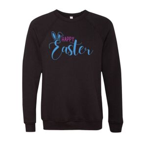 Unisex Sponge Fleece Raglan Crewneck Sweatshirt Thumbnail