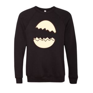 Unisex Sponge Fleece Raglan Crewneck Sweatshirt Thumbnail