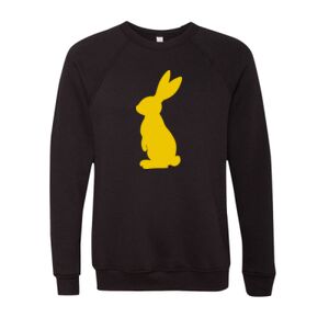 Unisex Sponge Fleece Raglan Crewneck Sweatshirt Thumbnail