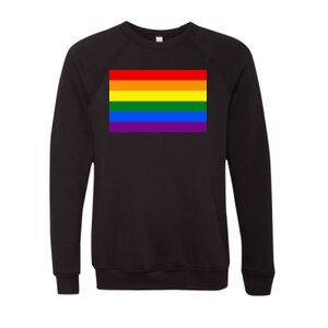 Unisex Sponge Fleece Raglan Crewneck Sweatshirt Thumbnail