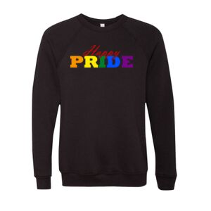 Unisex Sponge Fleece Raglan Crewneck Sweatshirt Thumbnail