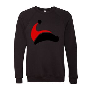 Unisex Sponge Fleece Raglan Crewneck Sweatshirt Thumbnail