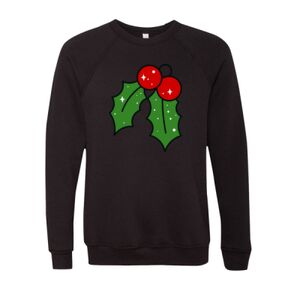 Unisex Sponge Fleece Raglan Crewneck Sweatshirt Thumbnail