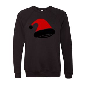 Unisex Sponge Fleece Raglan Crewneck Sweatshirt Thumbnail