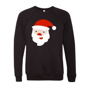 Unisex Sponge Fleece Raglan Crewneck Sweatshirt Thumbnail