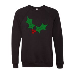 Unisex Sponge Fleece Raglan Crewneck Sweatshirt Thumbnail