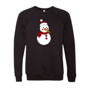 Unisex Sponge Fleece Raglan Crewneck Sweatshirt Thumbnail
