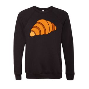 Unisex Sponge Fleece Raglan Crewneck Sweatshirt Thumbnail