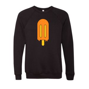 Unisex Sponge Fleece Raglan Crewneck Sweatshirt Thumbnail