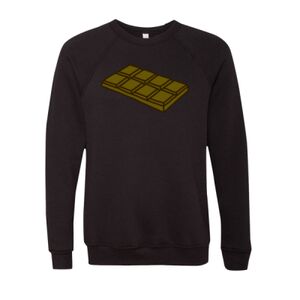 Unisex Sponge Fleece Raglan Crewneck Sweatshirt Thumbnail