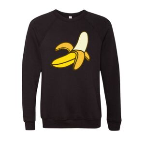 Unisex Sponge Fleece Raglan Crewneck Sweatshirt Thumbnail
