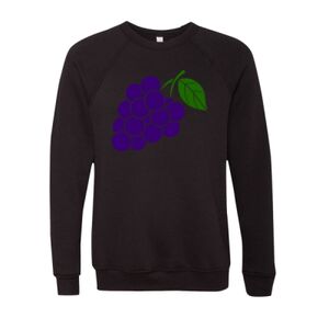 Unisex Sponge Fleece Raglan Crewneck Sweatshirt Thumbnail