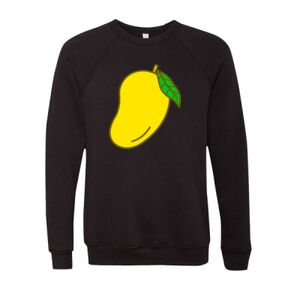 Unisex Sponge Fleece Raglan Crewneck Sweatshirt Thumbnail