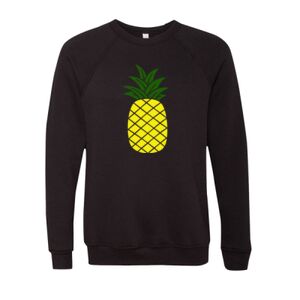 Unisex Sponge Fleece Raglan Crewneck Sweatshirt Thumbnail