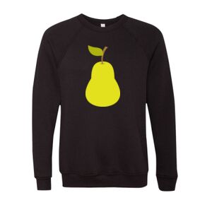 Unisex Sponge Fleece Raglan Crewneck Sweatshirt Thumbnail