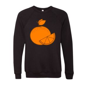 Unisex Sponge Fleece Raglan Crewneck Sweatshirt Thumbnail