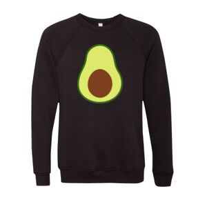 Unisex Sponge Fleece Raglan Crewneck Sweatshirt Thumbnail