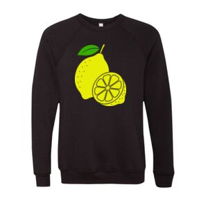Unisex Sponge Fleece Raglan Crewneck Sweatshirt Thumbnail