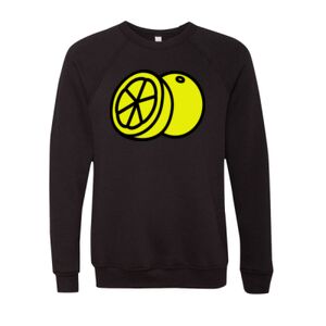 Unisex Sponge Fleece Raglan Crewneck Sweatshirt Thumbnail