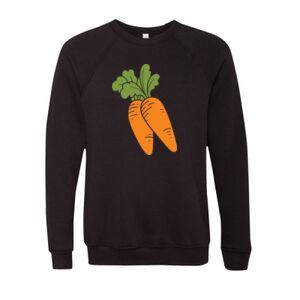 Unisex Sponge Fleece Raglan Crewneck Sweatshirt Thumbnail