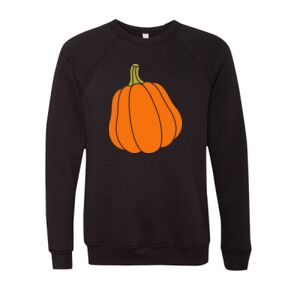 Unisex Sponge Fleece Raglan Crewneck Sweatshirt Thumbnail