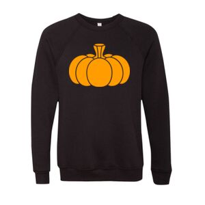Unisex Sponge Fleece Raglan Crewneck Sweatshirt Thumbnail