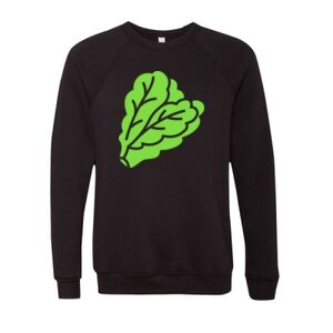 Unisex Sponge Fleece Raglan Crewneck Sweatshirt Thumbnail