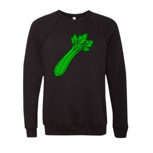 Unisex Sponge Fleece Raglan Crewneck Sweatshirt Thumbnail